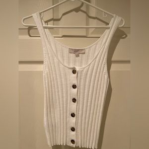 White summer sweater